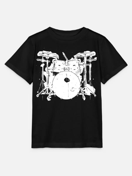 Percussion - T-shirt bio MINI CREATOR Stanley/Stella Enfant - noir