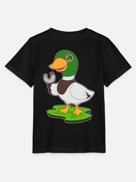 Ente Magnet - Stanley/Stella Kinder T-Shirt MINI CREATOR - Schwarz