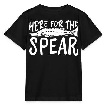 Hier für den Speer - Stanley/Stella Kinder T-Shirt MINI CREATOR  - Schwarz - Vorne - Mikhail (115cm)