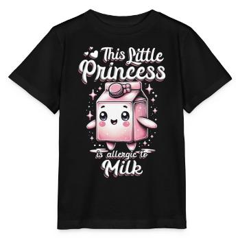 Allergie au lait Allergie au lait - T-shirt bio MINI CREATOR Stanley/Stella Enfant - noir - Devant - Mikhail (115cm)