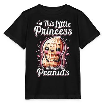 Allergie aux arachides Allergique aux arachides - T-shirt bio MINI CREATOR Stanley/Stella Enfant - noir - Devant - Mikhail (115cm)