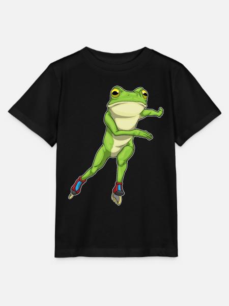 Frosch Inline skating Inline skates - Stanley/Stella Kinder T-Shirt MINI CREATOR - Schwarz