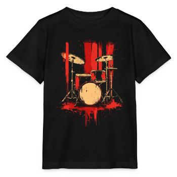 Trapset Retro Style - Stanley/Stella Kinder T-Shirt MINI CREATOR  - Schwarz - Vorne - Mikhail (115cm)