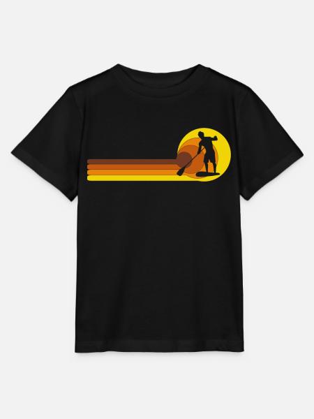 SUP paddleboarding Stand Up Paddle paddling - Stanley/Stella Kinder T-Shirt MINI CREATOR - Schwarz