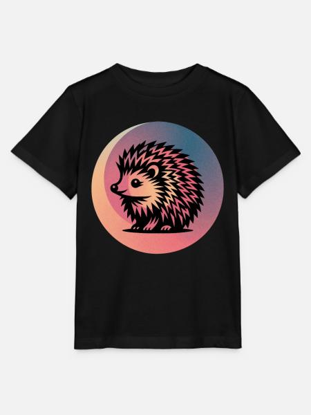 Igel - Stanley/Stella Kinder T-Shirt MINI CREATOR - Schwarz
