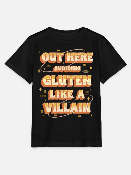 Glutenallergie Glutenunverträglichkeit - Stanley/Stella Kinder T-Shirt MINI CREATOR - Schwarz