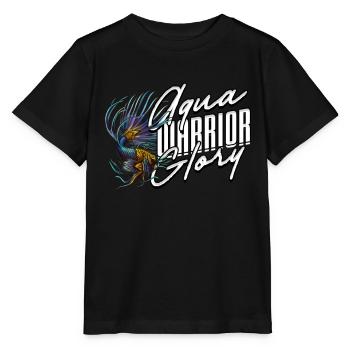 Poisson Betta Betta Aqua Warrior Gloire - T-shirt bio MINI CREATOR Stanley/Stella Enfant - noir - Devant - Mikhail (115cm)