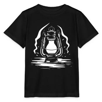 Laterne Skizze - Stanley/Stella Kinder T-Shirt MINI CREATOR  - Schwarz - Vorne - Mikhail (115cm)