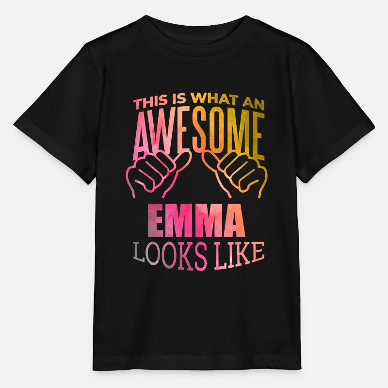 Emma - Stanley/Stella Kinder T-Shirt MINI CREATOR  - Schwarz
