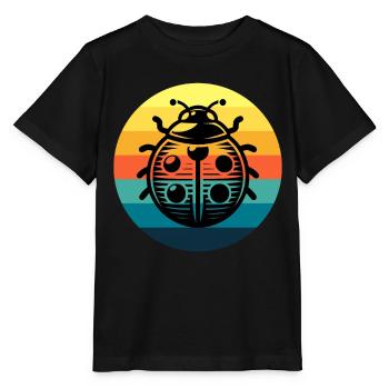 Coccinelle - T-shirt bio MINI CREATOR Stanley/Stella Enfant - noir - Devant - Mikhail (115cm)