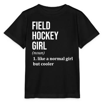 Hockey sur gazon Hockey sur gazon Hockey sur gazon - T-shirt bio MINI CREATOR Stanley/Stella Enfant - noir - Devant - Mikhail (115cm)