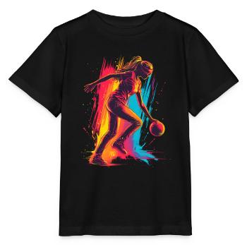 Chapeau melon - T-shirt bio MINI CREATOR Stanley/Stella Enfant - noir - Devant - Mikhail (115cm)