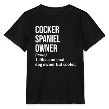 Cocker Spaniel Cocker Spaniel Cocker Spaniel - Stanley/Stella MINI CREATOR Kids’ T-Shirt - black - Front - Mikhail (115cm)