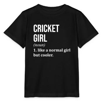 Cricket Cricket Cricket - Stanley/Stella MINI CREATOR Kids’ T-Shirt - black - Front - Mikhail (115cm)