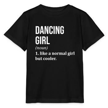 Dancing Dancing Dancing - Stanley/Stella MINI CREATOR Kids’ T-Shirt - black - Front - Mikhail (115cm)