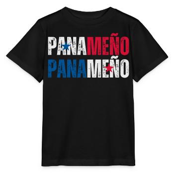 Panamaische Flagge, panamaischer Stolz - Stanley/Stella Kinder T-Shirt MINI CREATOR  - Schwarz - Vorne - Mikhail (115cm)