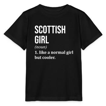 Écosse Écosse - T-shirt bio MINI CREATOR Stanley/Stella Enfant - noir - Devant - Mikhail (115cm)