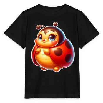 Coccinelle - T-shirt bio MINI CREATOR Stanley/Stella Enfant - noir - Devant - Mikhail (115cm)