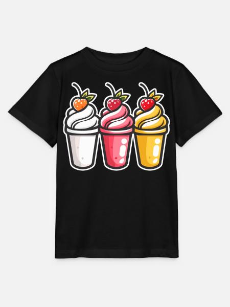 Eiscreme Becher - Stanley/Stella Kinder T-Shirt MINI CREATOR - Schwarz