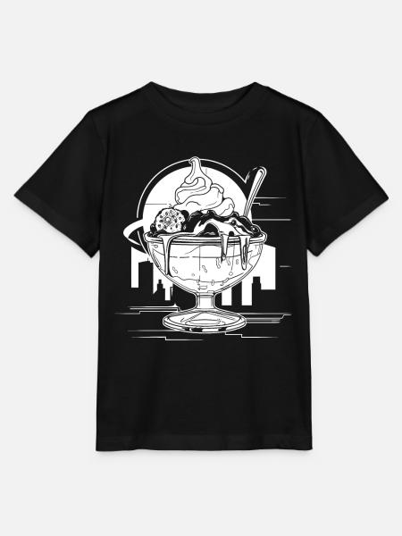 Grafik Eisbecher - Stanley/Stella Kinder T-Shirt MINI CREATOR - Schwarz