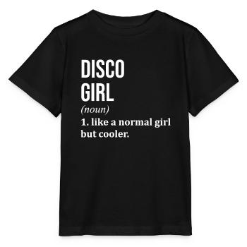 Disco Disco Disco - Stanley/Stella MINI CREATOR Kids’ T-Shirt - black - Front - Mikhail (115cm)