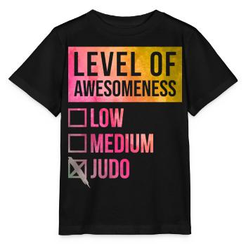 Judo - Stanley/Stella MINI CREATOR Kids’ T-Shirt - black - Front - Mikhail (115cm)