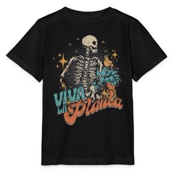 Plantes Plant Collector Plant Viva La Planta - T-shirt bio MINI CREATOR Stanley/Stella Enfant - noir - Devant - Mikhail (115cm)
