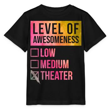 théâtre - T-shirt bio MINI CREATOR Stanley/Stella Enfant - noir - Devant - Mikhail (115cm)