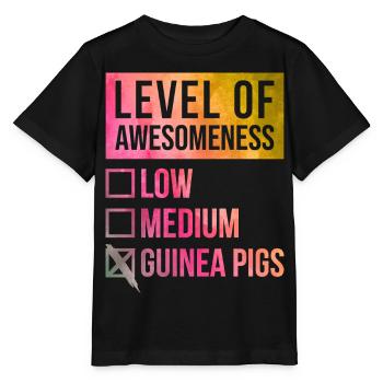 Guinea Pig Guinea Pig Guinea Pig - Stanley/Stella MINI CREATOR Kids’ T-Shirt - black - Front - Mikhail (115cm)
