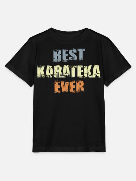 Bester Karateka - Stanley/Stella Kinder T-Shirt MINI CREATOR  - Schwarz