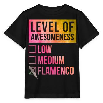 Flamenco Flamenco Flamenco - T-shirt bio MINI CREATOR Stanley/Stella Enfant - noir - Devant - Mikhail (115cm)