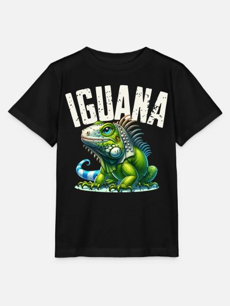 Leguan - Stanley/Stella Kinder T-Shirt MINI CREATOR - Schwarz
