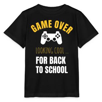 Début de l’école - T-shirt bio MINI CREATOR Stanley/Stella Enfant - noir - Devant - Mikhail (115cm)