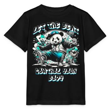 Breakdance B-boy Stunt Street Dancer - Stanley/Stella Kinder T-Shirt MINI CREATOR  - Schwarz - Vorne - Mikhail (115cm)