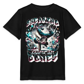 Breakdance B-boy Breaking limits - Stanley/Stella MINI CREATOR Kids’ T-Shirt - black - Front - Mikhail (115cm)