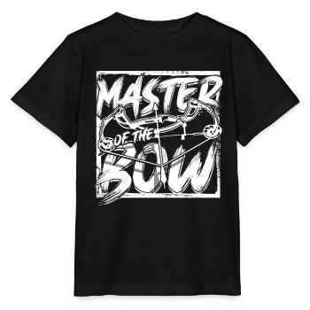 Archer de tir à l’arc Maître de l’arc - T-shirt bio MINI CREATOR Stanley/Stella Enfant - noir - Devant - Mikhail (115cm)