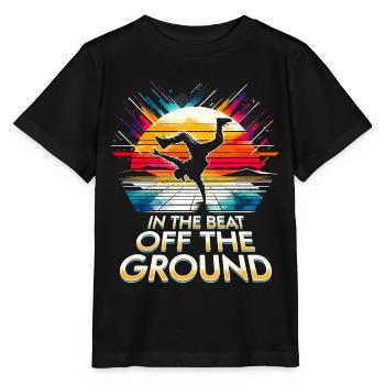 Breakdance B-boy Breakdancing - Stanley/Stella MINI CREATOR Kids’ T-Shirt - black - Front - Mikhail (115cm)