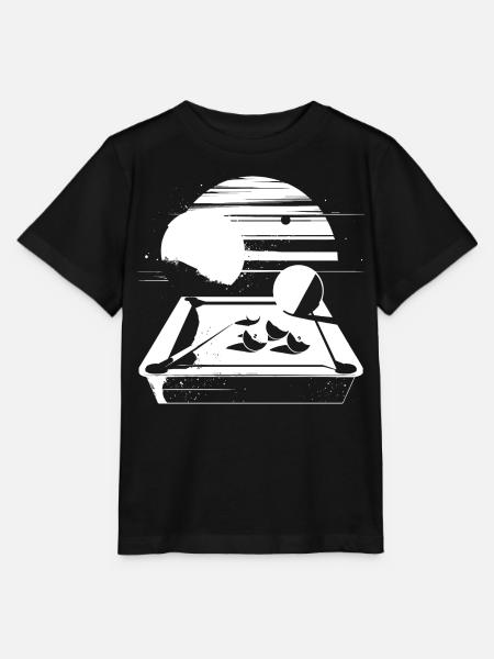 Billard Grafik - Stanley/Stella Kinder T-Shirt MINI CREATOR - Schwarz