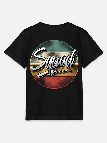 Squad - Stanley/Stella Kinder T-Shirt MINI CREATOR  - Schwarz