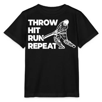 Throwing, hitting, repeating races - Stanley/Stella MINI CREATOR Kids’ T-Shirt - black - Front - Mikhail (115cm)