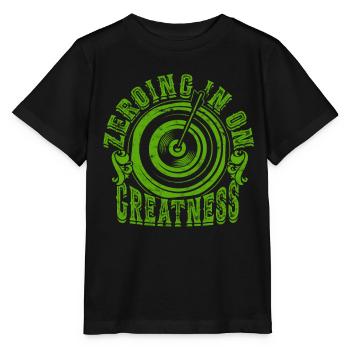 Archer de tir à l’arc : se concentrer sur la grandeur - T-shirt bio MINI CREATOR Stanley/Stella Enfant - noir - Devant - Mikhail (115cm)