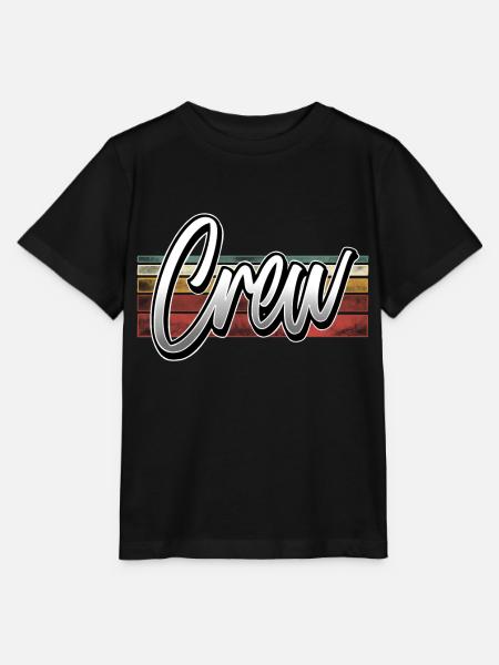 Crew - Stanley/Stella Kinder T-Shirt MINI CREATOR - Schwarz