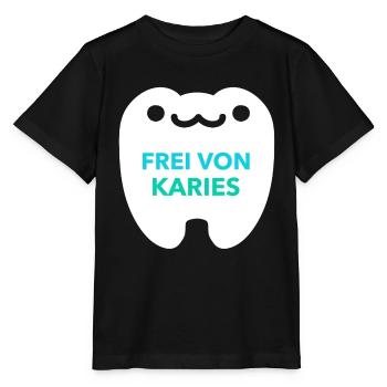 FREE OF TOOTH DECAY - Stanley/Stella MINI CREATOR Kids’ T-Shirt - black - Front - Mikhail (115cm)
