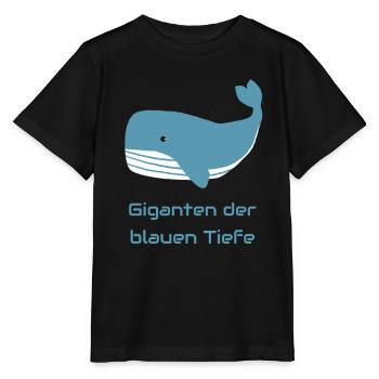 Giganten der blauen Tiefe - Stanley/Stella Kinder T-Shirt MINI CREATOR  - Schwarz - Vorne - Mikhail (115cm)