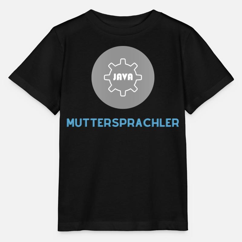 Native speaker: JavaScript Edition - Stanley/Stella MINI CREATOR Kids’ T-Shirt - black