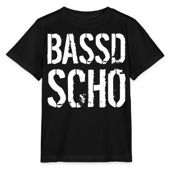 Bassd scho - Stanley/Stella Kinder T-Shirt MINI CREATOR  - Schwarz - Vorne - Mikhail (115cm)