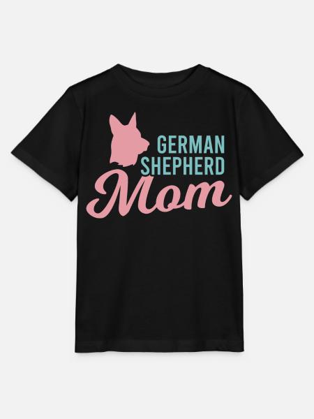 Schäferhund Mutter - Stanley/Stella Kinder T-Shirt MINI CREATOR  - Schwarz