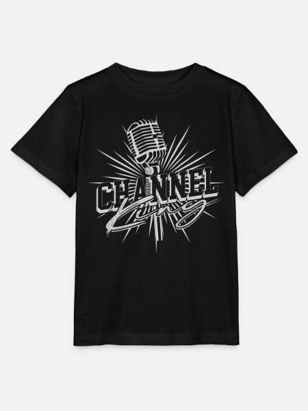 Podcast Podcaster Podcasting - Stanley/Stella Kinder T-Shirt MINI CREATOR - Schwarz