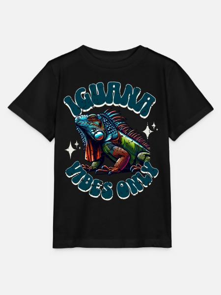 Leguan - Stanley/Stella Kinder T-Shirt MINI CREATOR  - Schwarz