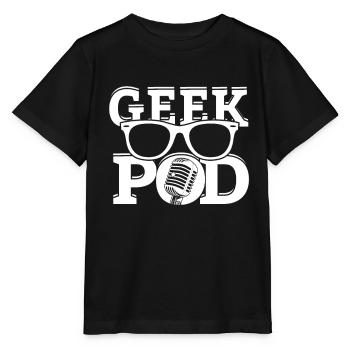 Podcast Podcaster Podcasting - Stanley/Stella MINI CREATOR Kids’ T-Shirt - black - Front - Mikhail (115cm)